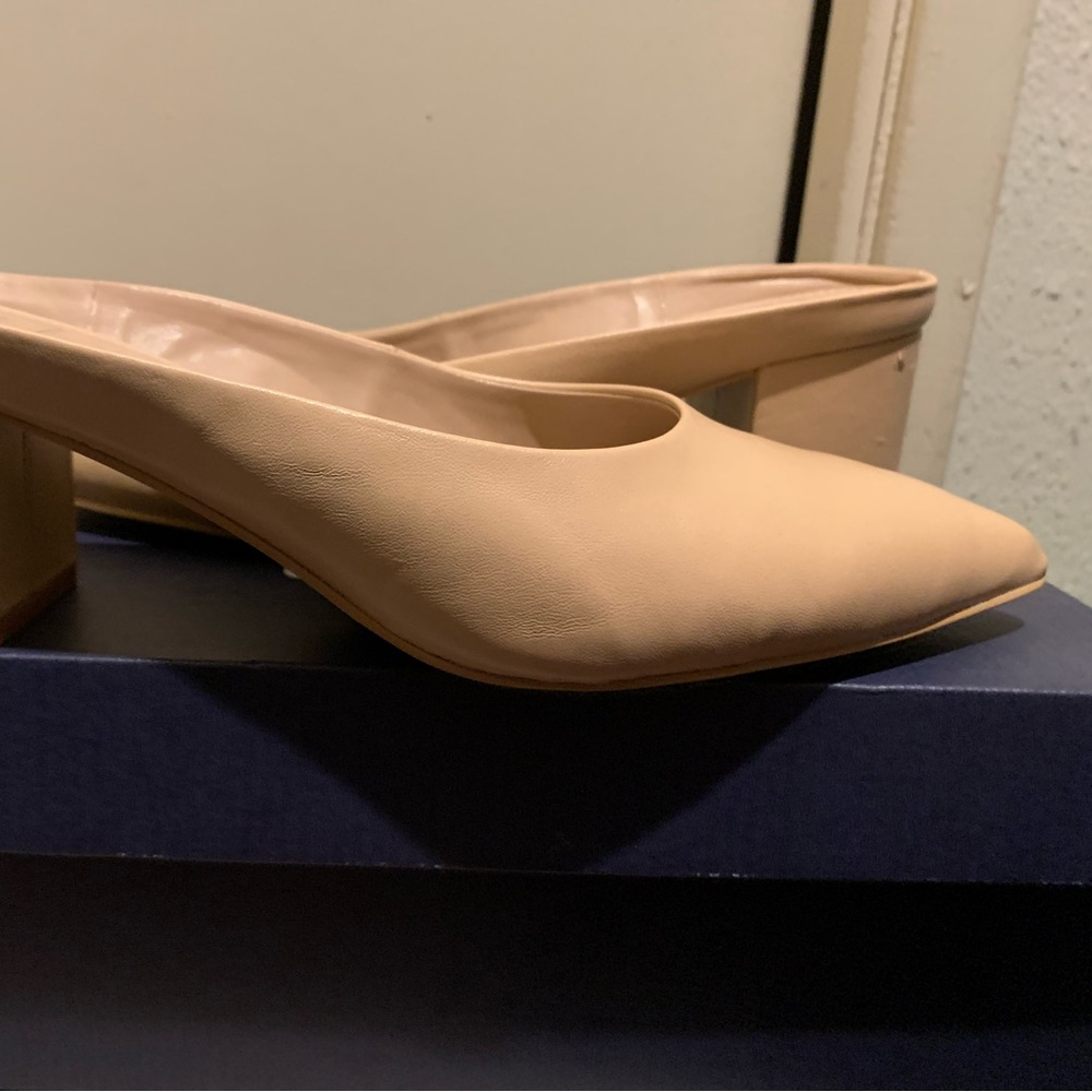 NEW Gap backless shoes beige size 9
